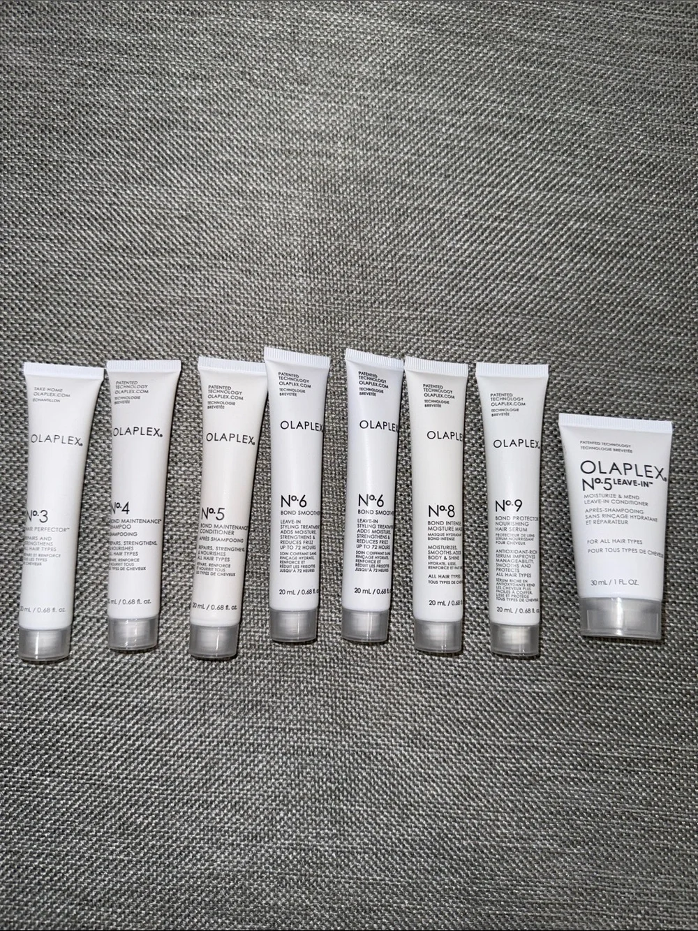 Olaplex 8 pc haircare sample deluxe travel size brand new